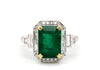 Emerald Diamond Ring